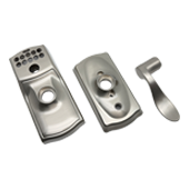 Architectural hardware lock components