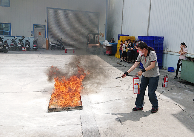 2024 Feuerübung in der Fabrik LAI YUE